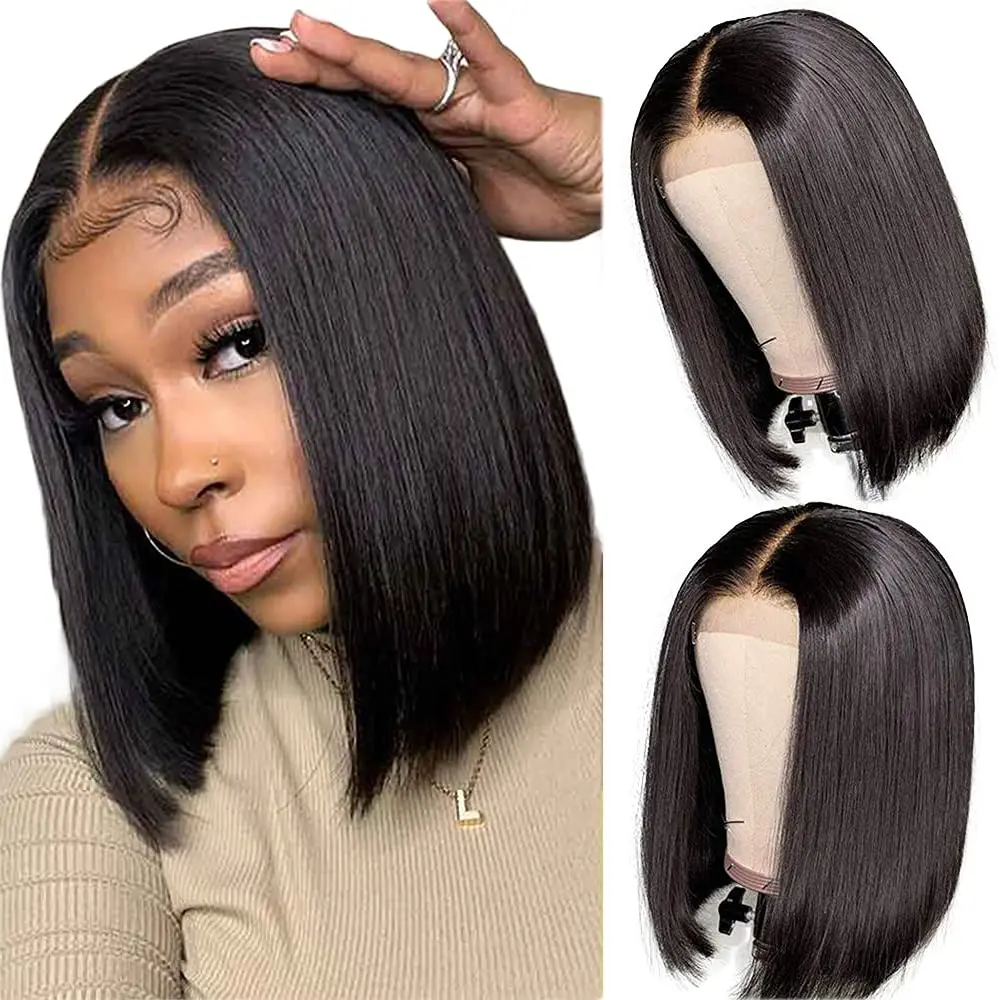 Scheherezade Bob Wig Lace Front Human Hair Wigs Straight Lace Front Wigs For Women Short Wigs Human Hair Cheaper Natural Wig