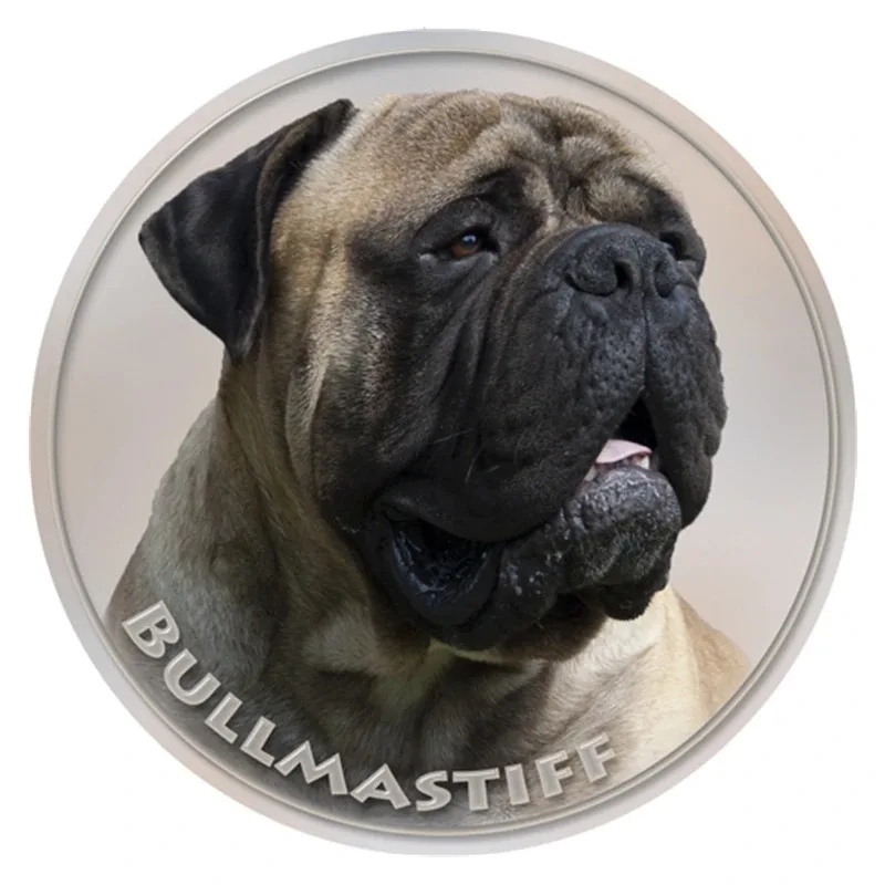 

Наклейка Bullmastiff животное автомобильная наклейка для бампера заднее окно ноутбук холодильник туалет 13 см ПВХ KK