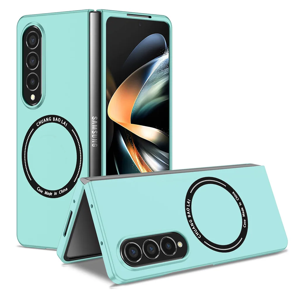 

Чехол Sumsung Z Fold 4 с магнитом на заднюю панель для телефона Samsung Galaxy ZFold4 5G ZFold 3 Fold4, ударопрочный жесткий чехол для камеры