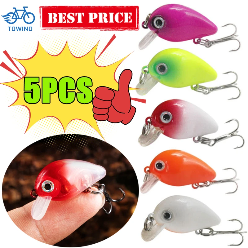 5-1 шт. мини-кренкбейт 2 9 см 1 6 г