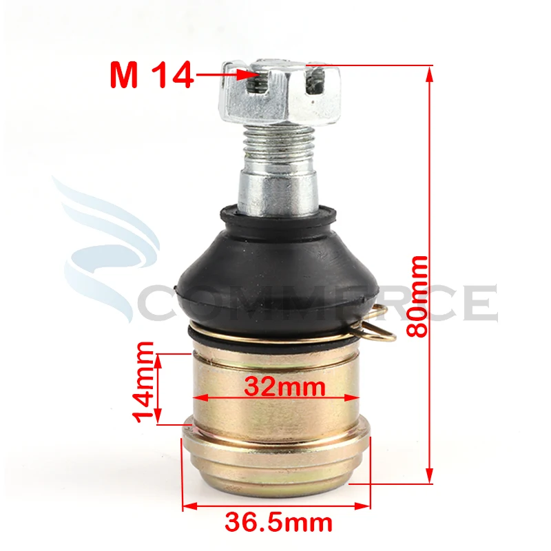 

Шаровой шарнир M10/M12/M14 32x14 мм, комплект для 50 куб. См, 70 куб. См, 90 куб. См, 110 куб. См, 125 куб. См, 150 куб. См, 200 куб. См, 250 куб. См, мотовездехода, мотовездехода, карт