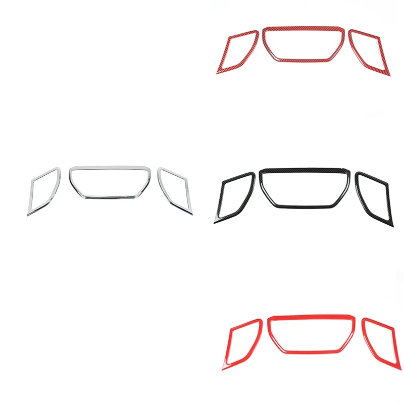 

Center Console Speaker Cover Trim Ring ABS For Dodge Ram 1500 2018 2019 2020 2021 Accessories