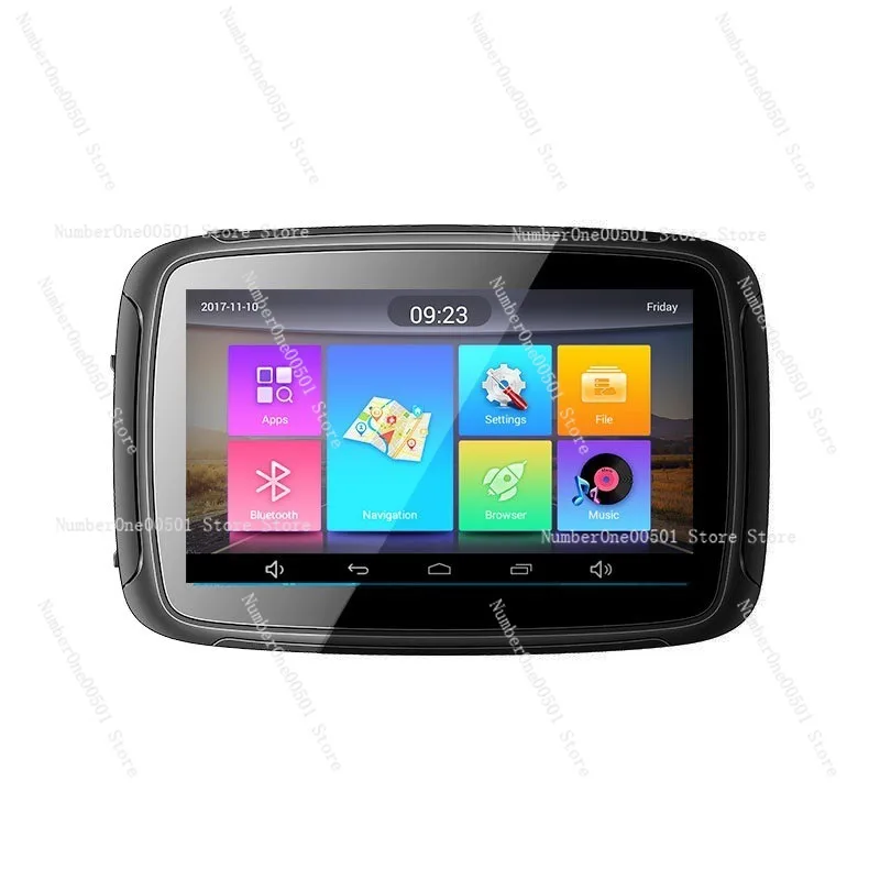 Мотоциклетный навигатор 7 дюймов водонепроницаемый 5 высокое разрешение Android 6 0