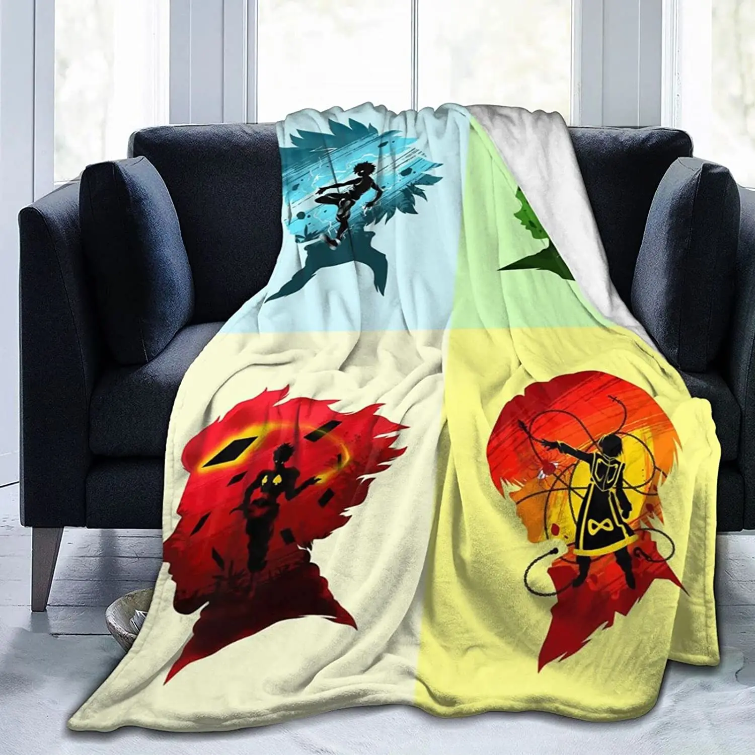 

Hxh S2 Soft Flannel Blanket Lightweight Fleece Blanket Air Conditioner is Suitable for Bedroom Living Room Sofa