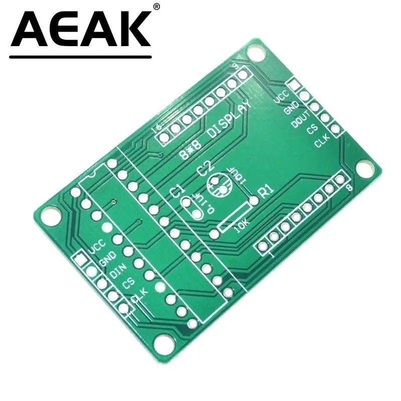 Набор для самостоятельной сборки MAX7219 Модуль точечной Матрицы дисплей модуль MCU