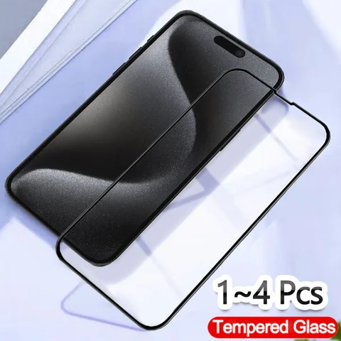 1~4 шт. стекло, закаленное стекло для iPhone 15Pro Max стекло защитное очки айфон 15 плюс защитная пленка iPhone15 Apple 15 Plus glass iPhone 15 Pro Max защитное стекло на айфон 15 про макс стекло