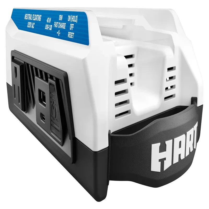 

300W Amazing Cordless Battery-Powered Power Source with Bright LED Light, Portable Handle & Tool Only