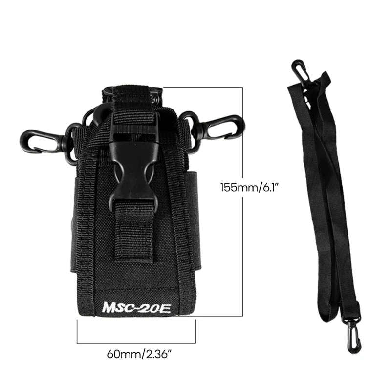 Two Way Walkie Talkies Pouch Interphone-Bag for motorola GP340 GP328 UV 82 888S