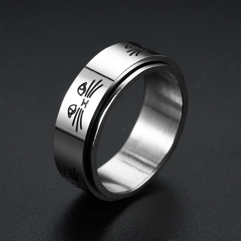 Простые Кольца 2021 Трендовое кольцо для тревожности женщин ювелирные изделия из