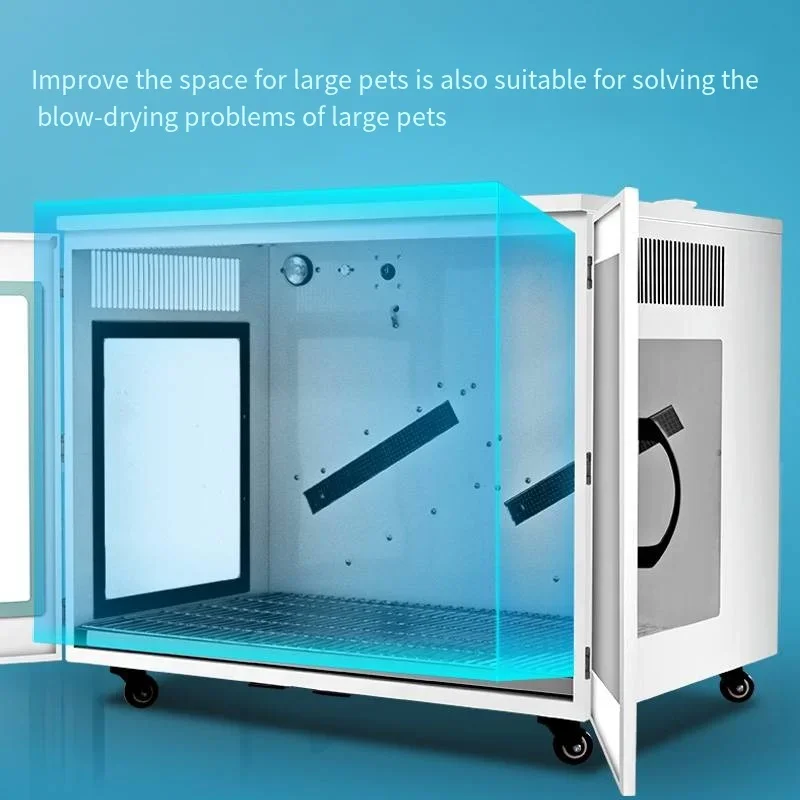 Household High wind speed adjustable hot and cold air dog cat pet beauty Automatic hair dryer large