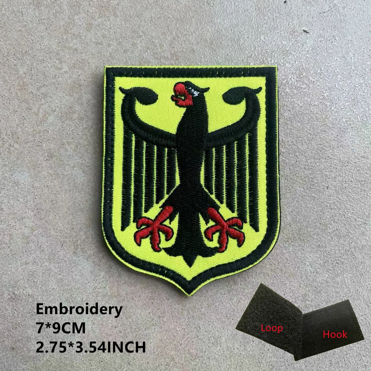 Светоотражающий инфракрасный ИК-патч DEU Deutschland