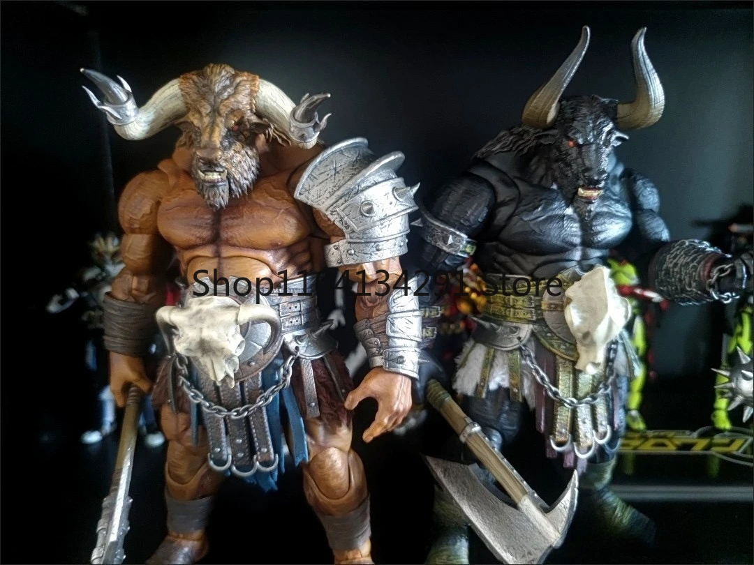 Фото Оригинальная экшн-фигурка XESRAY Glory Battle 4th Wave Minotaur Cassos Thales масштаб 1/12, аниме-модель, игрушка, подарок на день рождения №2