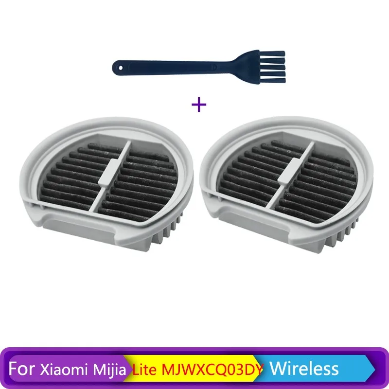 HEPA фильтр для беспроводного пылесоса Xiaomi Mijia Lite MJWXCQ03DY Mi, сменные комплекты 17 кПа, запасные части, аксессуары