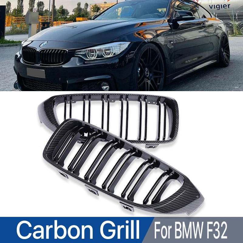 Нижний передний бампер решетка из углеродного волокна для BMW 4 серии F32 F33 F36 F80 F82 F83