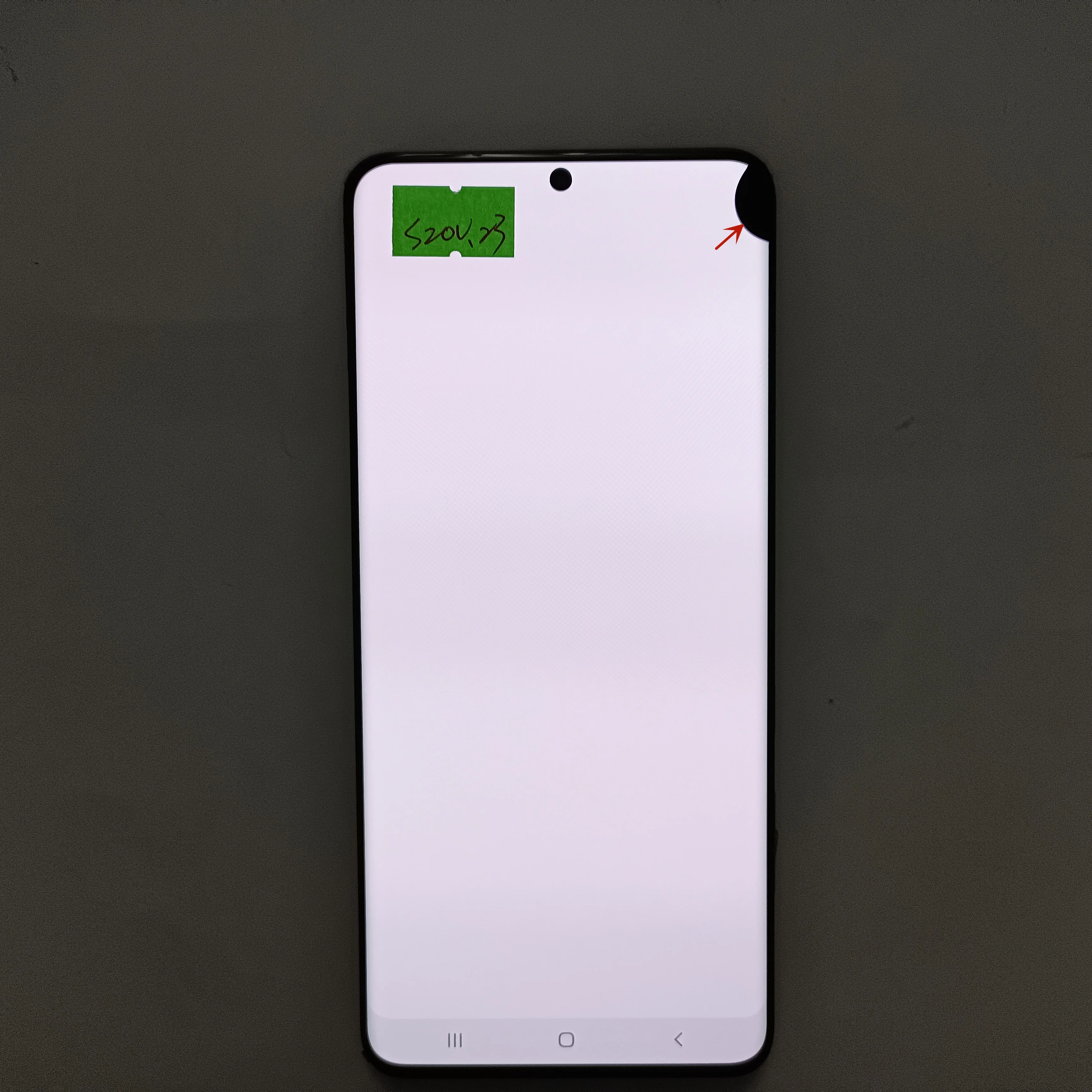 Original For Samsung Galaxy S20 Ultra LCD G988 G988F G988B/DS S20Ultra With Frame Display Touch Screen Digitizer With Black Dots enlarge