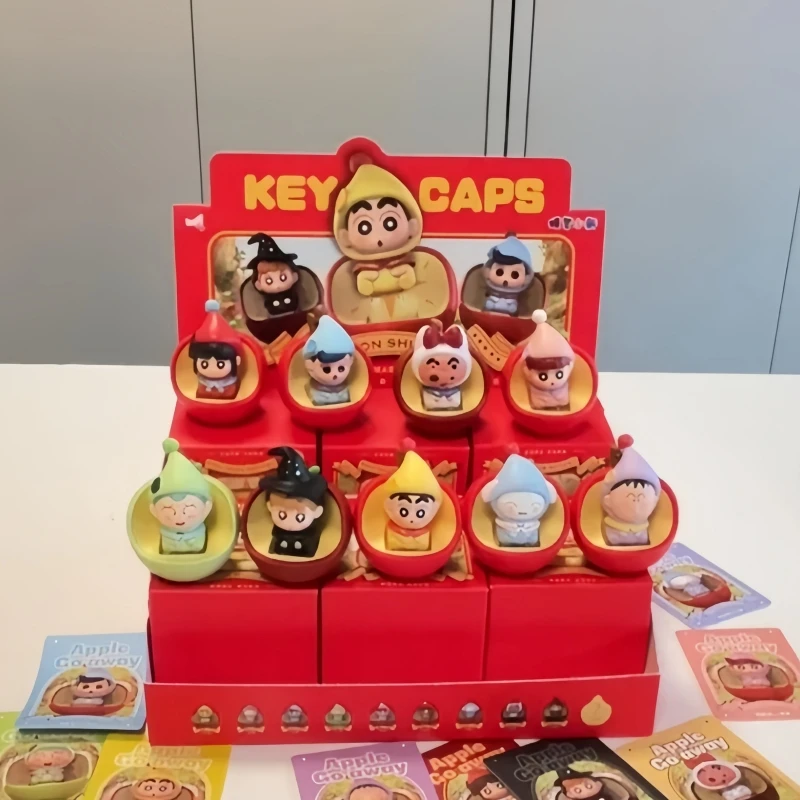 В наличии: Оригинальные игрушки-сюрпризы Maiwa Crayon Shin-chan Shirokama Windman Dwarf Fairy Tale Knock Knock Keyboard Keycap Blind Box – подарки (art.: 3920dcba44e37) - 3920dcba44e37