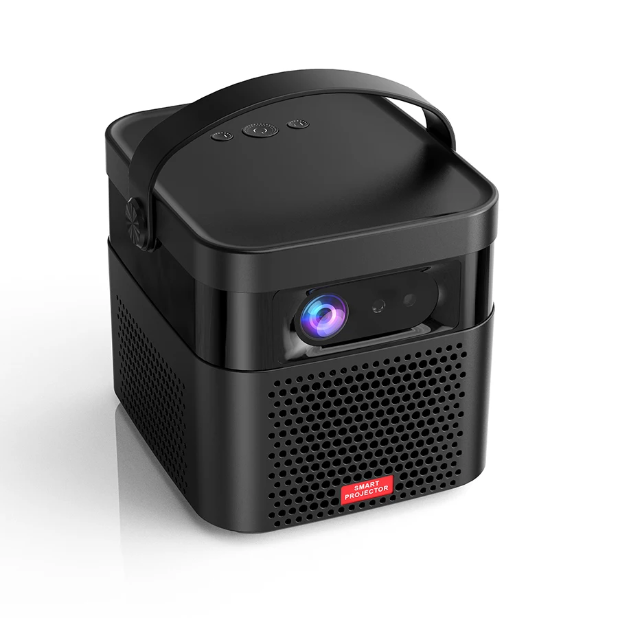 

2022 Newest Android 9.0 System 450 ANSI Lumens Video Beamer Built-In Speakers 2.4/5G Dual-Band WIFI Portable Mini Projector
