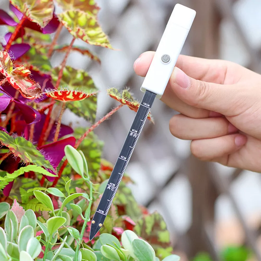 

Soil Moisture Meter Hygrometer Portable Succulent Plant Water Shortage Reminder Soil Moisture Sensor Detector For Garden Potted