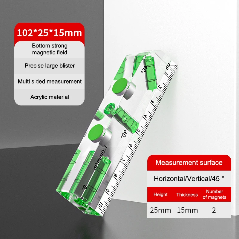 

Магнитный пузырьковый уровень HUXUAN