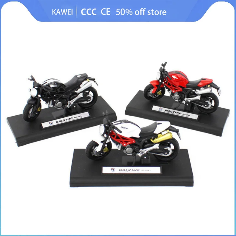 

Модель мотоцикла Ducati Yamaha в масштабе 1:18, детские игрушечные украшения, раздвижная модель для мальчиков, игрушечный пояс, базовая распродажа, коллекционные подарки для мальчиков