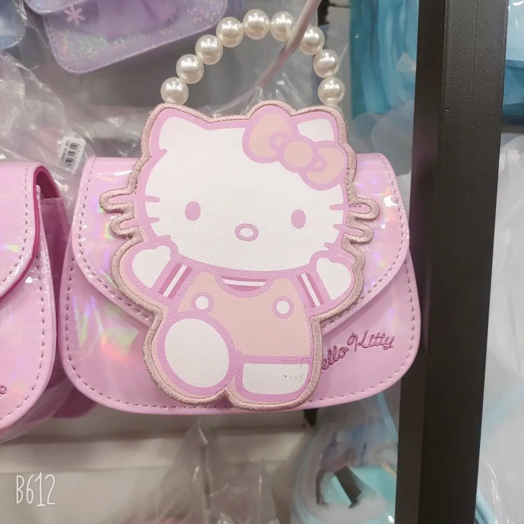 Sanrio Kuromi Cinnamoroll Hellokitty Children's Crossbody Portable Princess Bag Cartoon Mochilas Para Niños Purses mini girls
