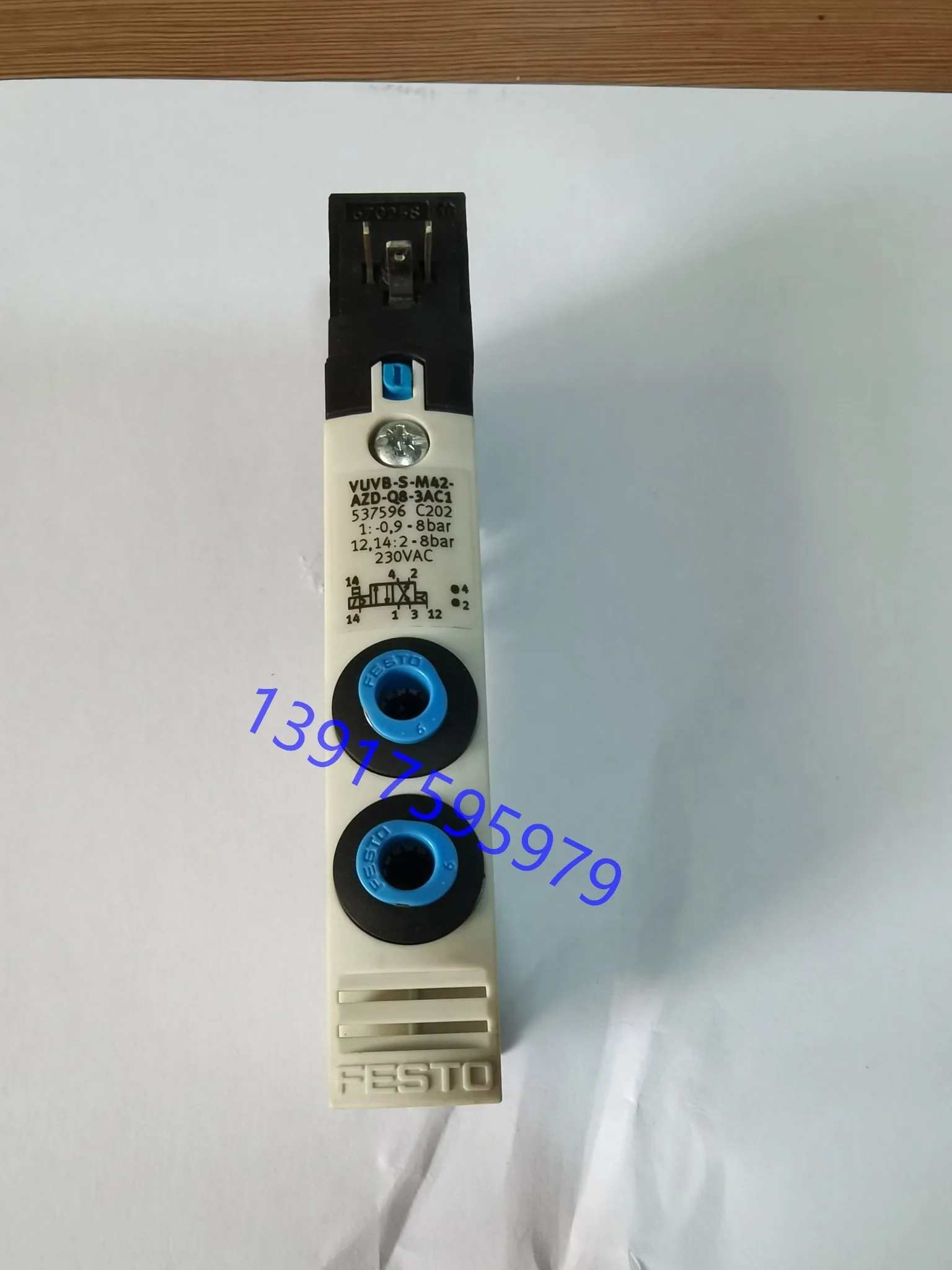 Электромагнитный клапан FESTO VUVB-L-M42-AZD-Q8-1C1 537481