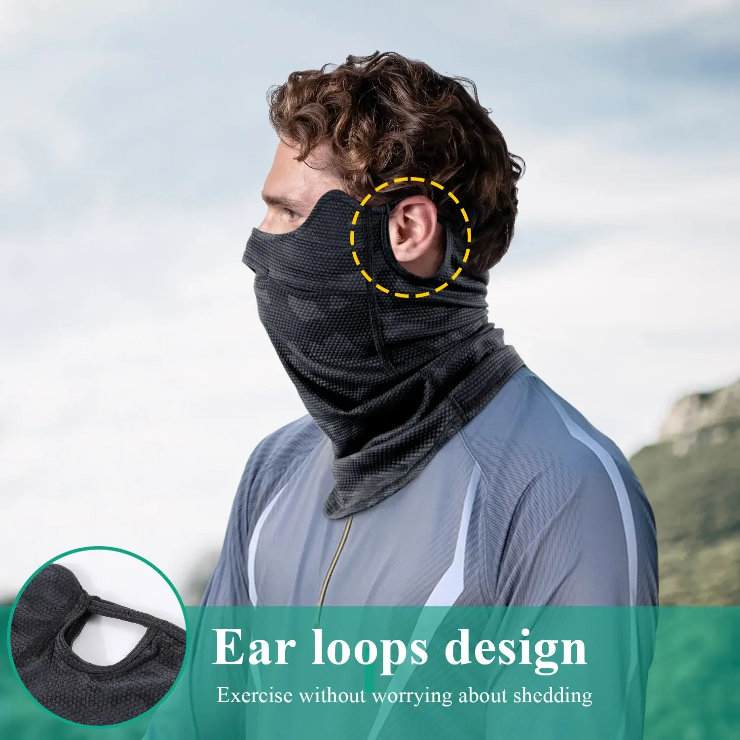 Велосипедная бандана шарф камуфляжная тактическая дышащая маска для лица