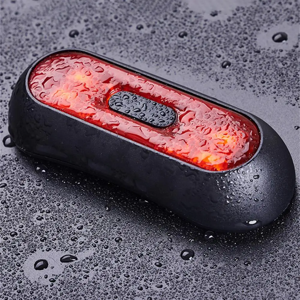 

3 Mode Bicycle Helmet Taillight Waterproof Safety Signal LED Light Rear Lamp USB Rechargeable Cycle Bike Helmet Warning Light