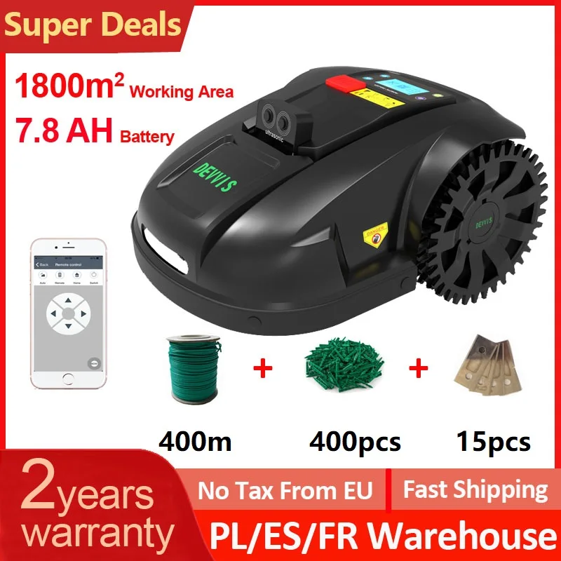 

Роботизированная газонокосилка DEVVIS E1800U