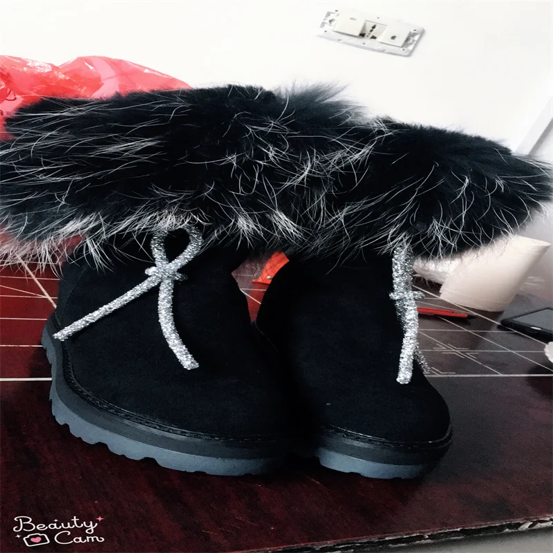 

Hand custom velvet casual thick bottom silver diamond waterproof table fur one big size women 35-40