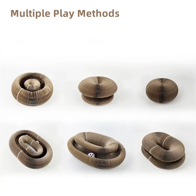 Волшебный орган кошачий Когтеточка игрушка для кошек с колокольчиком рама