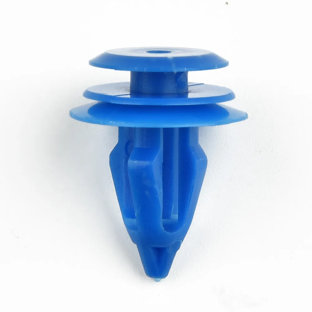 

20pcs Blue Nylon Clip Exterior Wheel Fender Arch Moulding Trim Clip For Range Rover Evoque LR027255 16mm Stem Length