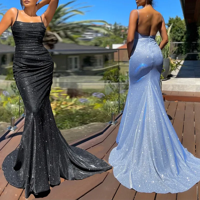 

2022 Sleeveless Sling Dress Slim Long Dress dresses women dresses