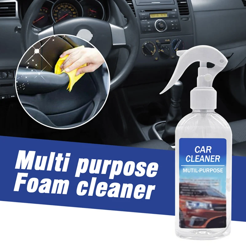 

Multi-purpose Car Cleaner Long Lasting Fresh Fast Powerful Odor Dirt Stain Remover All-Purpose Cleaner Sale