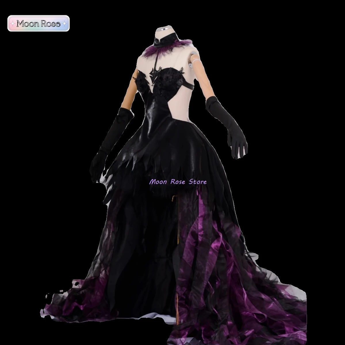 Homuras Akemi аниме косплей костюм нарядное платье богини Puella Magi Madoka Magica Walpurgis nacht