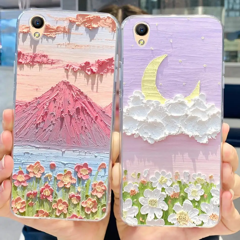 Чехол для Oppo A37 A37f A37fw A37m силиконовый мягкий ТПУ тонкий цветной окрашенный чехол A