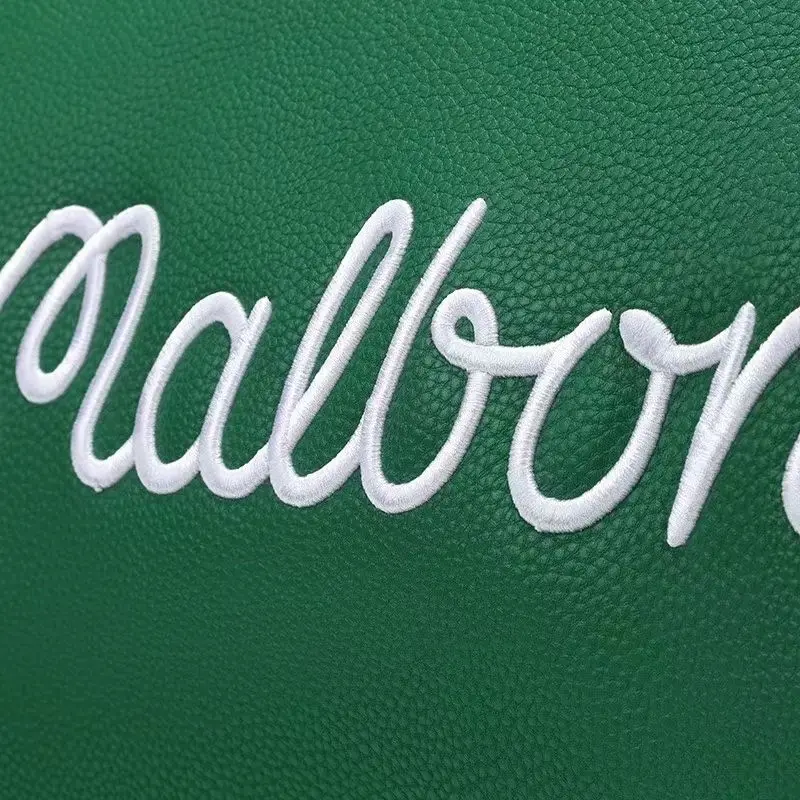 2023 Super New Golf Boston Bag Large Capacity Clothing Bag PU Men's and Women's One Shoulder Bucket Bag Green Golf Bag