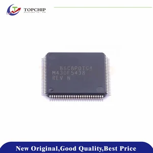 1Pcs New Original MSP430F5438IPZ MSP430F5438IPZR M430F5438I MSP430 CPUXV2 FLASH 100-LQFP Microcontroller IC 16-Bit 18MHz 256KB