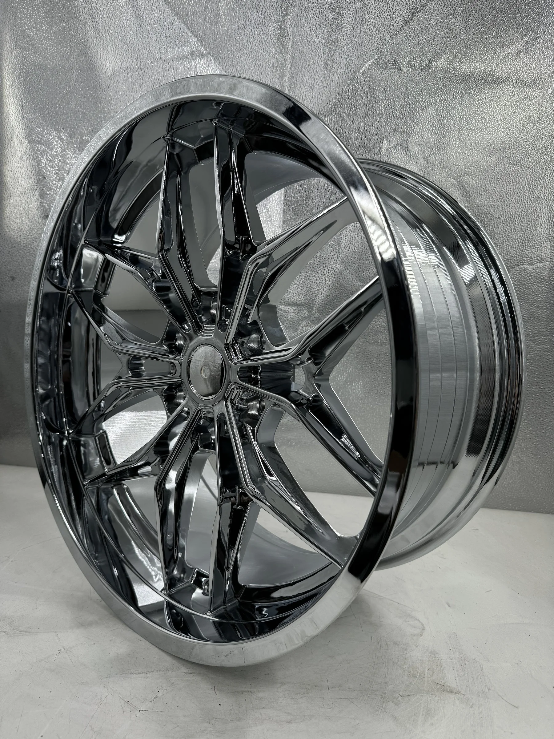 DX361 20-дюймовые черные хромированные диски для внедорожных линий 6X139 7 4x4