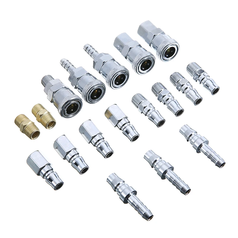 

18 шт., пневматический Фиттинг для шланга