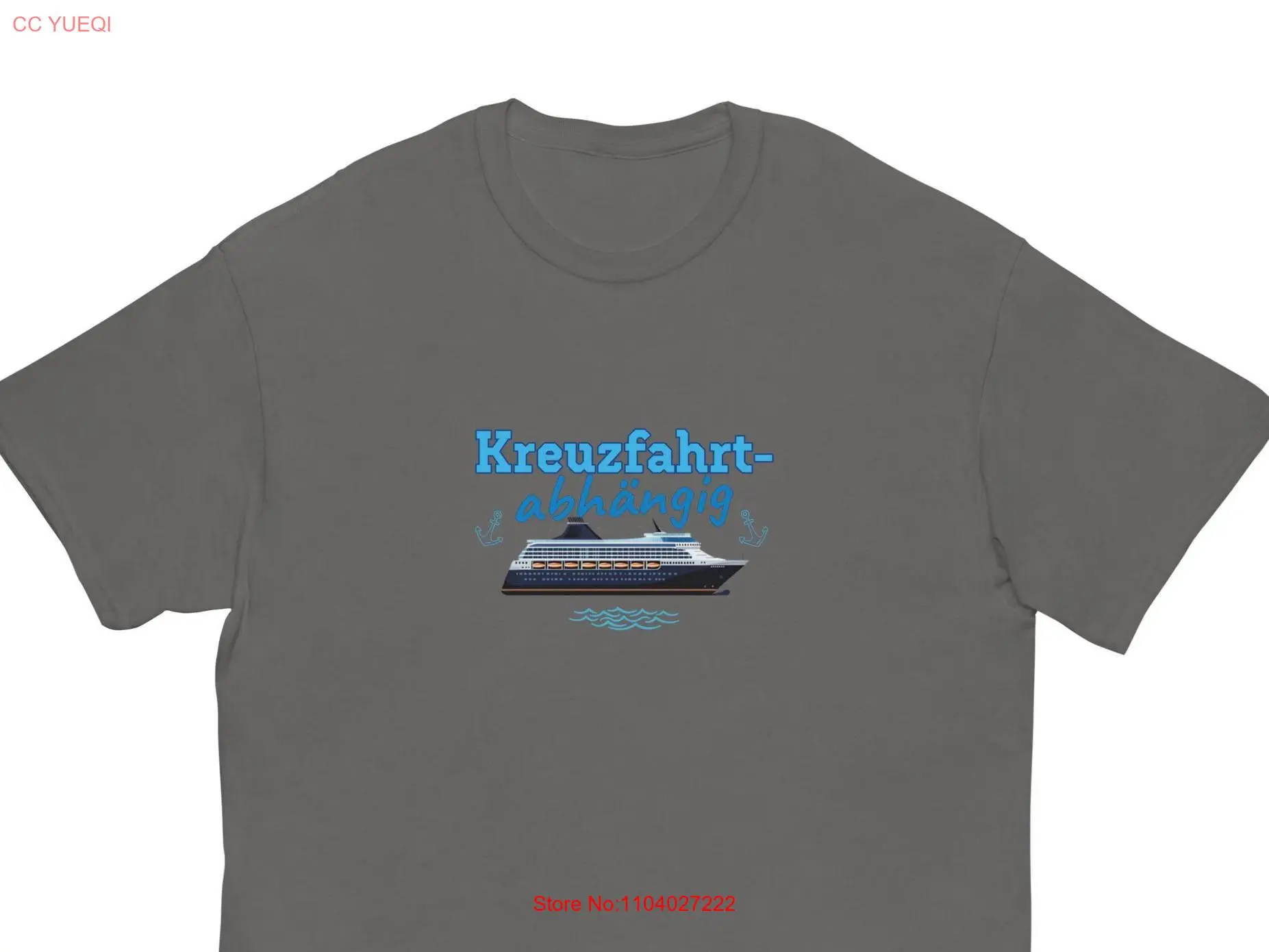 Футболка Cruise идеально подходит для всех влюбленных мужчин и женщин из 100% хлопка с