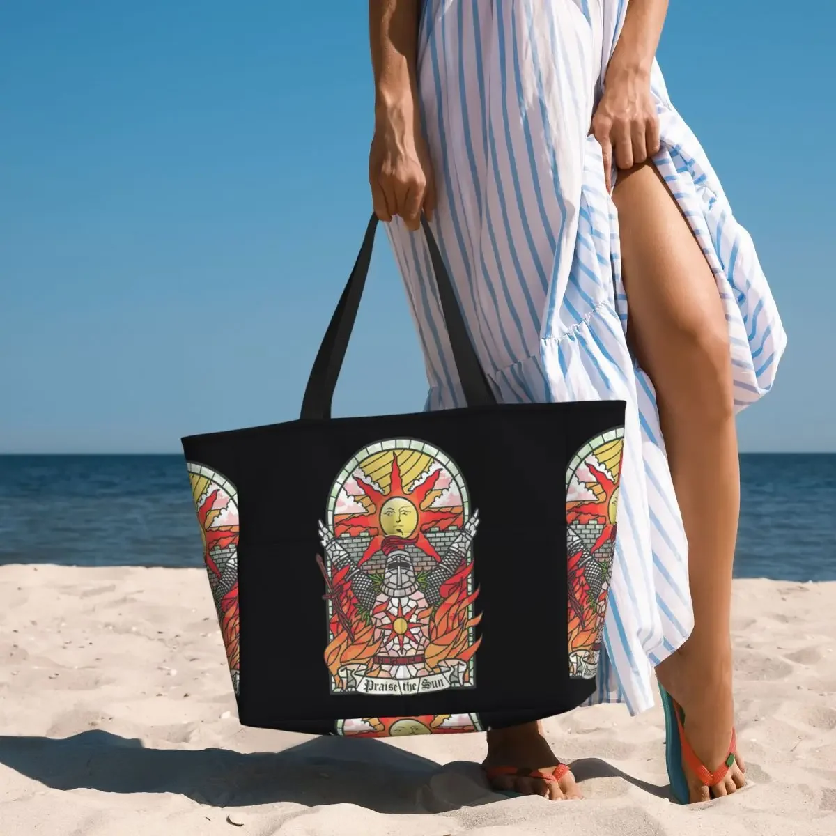 Сумка-тоут Dark Soul Praise The Sun Beach, большая спортивная сумка для спортзала и йоги, женская дорожная сумка, сумка для фитнеса (art.: 3920da4bc41c7) - 3920da4bc41c7