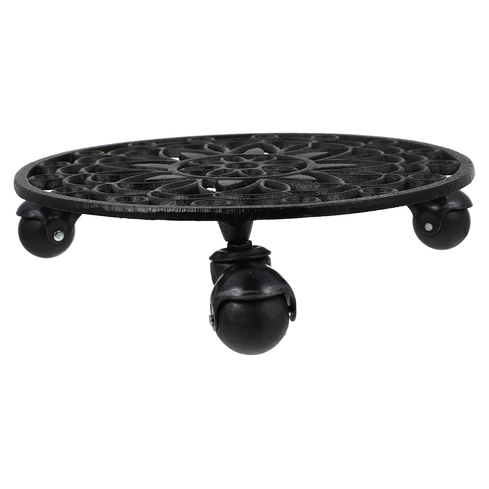 

1 Pc Movable Flowerpot Tray Hollow out Flowerpot Tray Home Flowerpot Bottom Tray