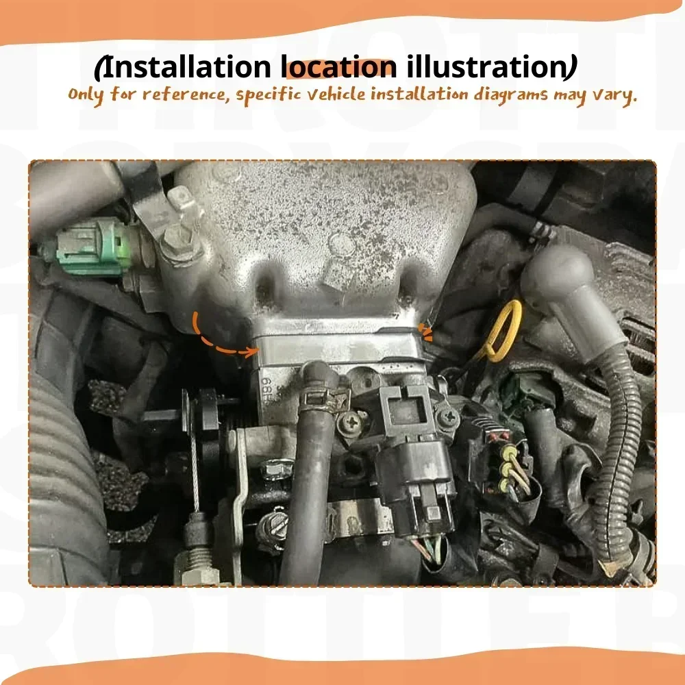 Прокладка корпуса дроссельной заслонки для Suzuki Alto Eco 7th (HA35S) R06A 2009-2014 прокладка