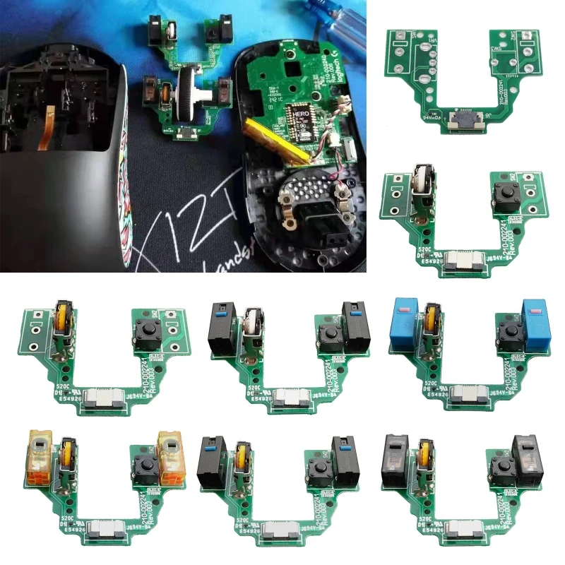 Верхняя кнопка микро-переключателя мыши материнской платы клавишная плата