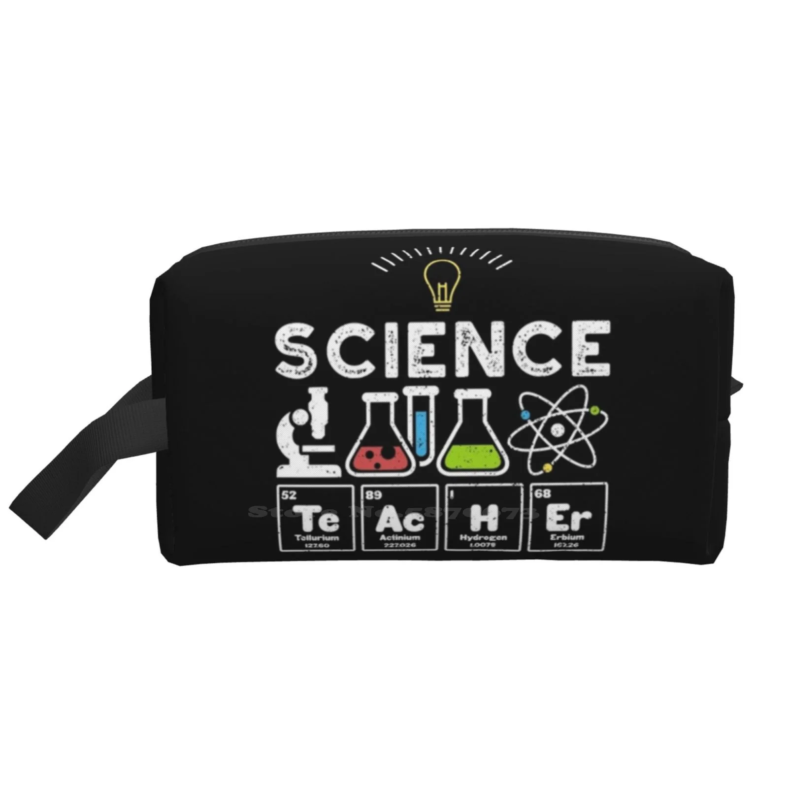 

Science Teacher - Science Bathroom Storge Bag Sport Travel Bags Large Size Science Space Chemistry Funny Nerd Biology Feminist