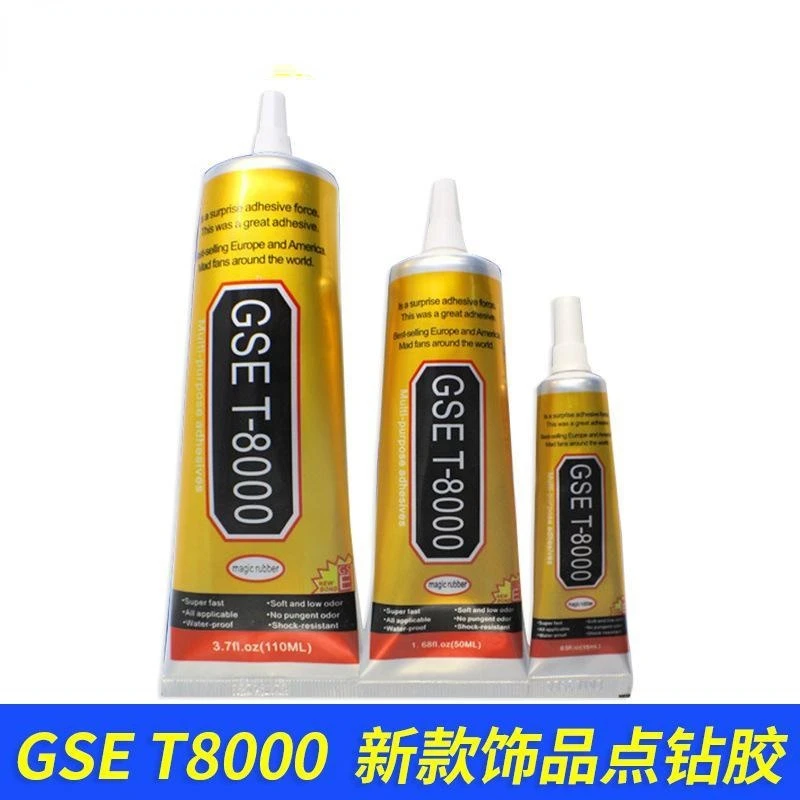 

15ml 50ml 110ml T8000 Repair Liquid Glue Multi Purpose Glue For Touchscreen Phone Frame Shoe Epoxy Adhesive Repairing Tools