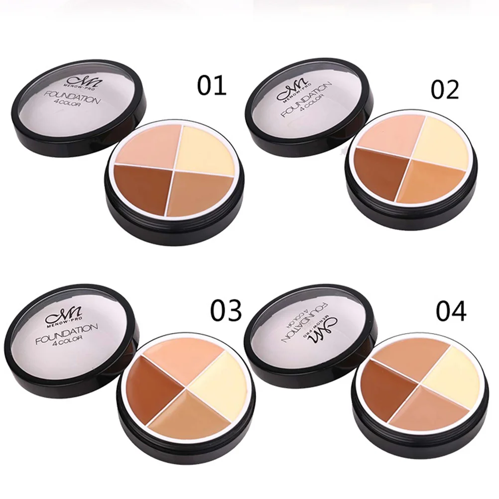 4-цветный профессиональный консилер для макияжа тональный крем лица красочная