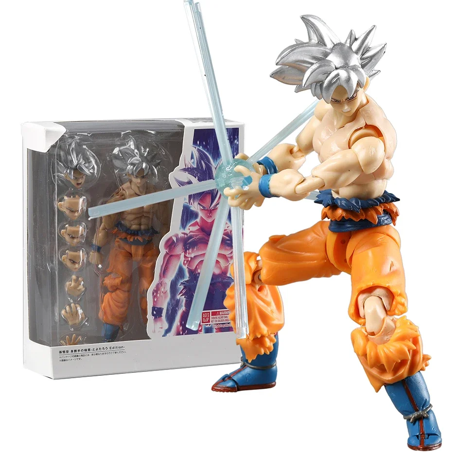 SHF Goku ультра инстинкт ПВХ экшн-фигурка аниме игрушки фигурка