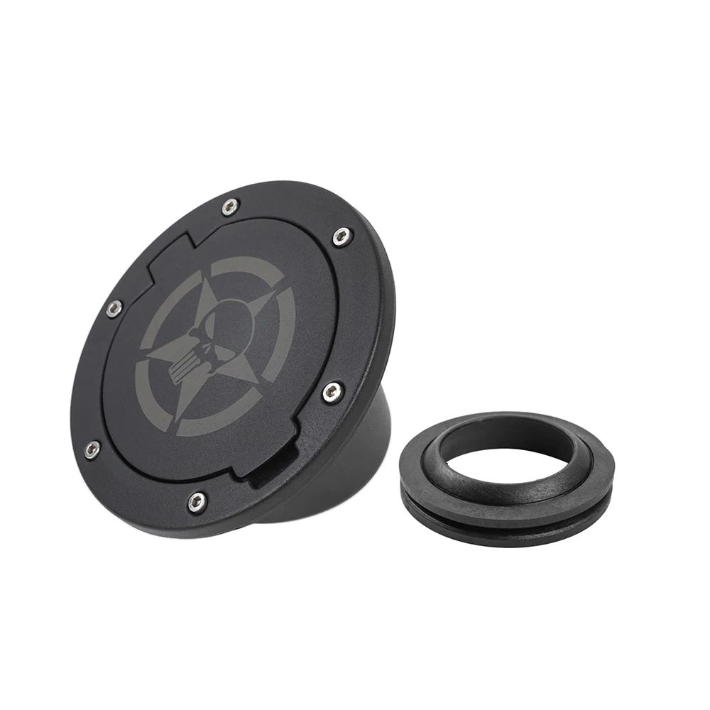 Крышка для автомобильной двери бензобака декоративная крышка Jeep Wrangler JK JKU 2007-2017 2/4